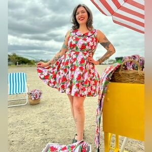 Nooworks Peter Pan Dress (Berries)